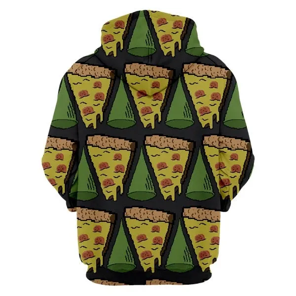 Alien & Pizza Hoodie