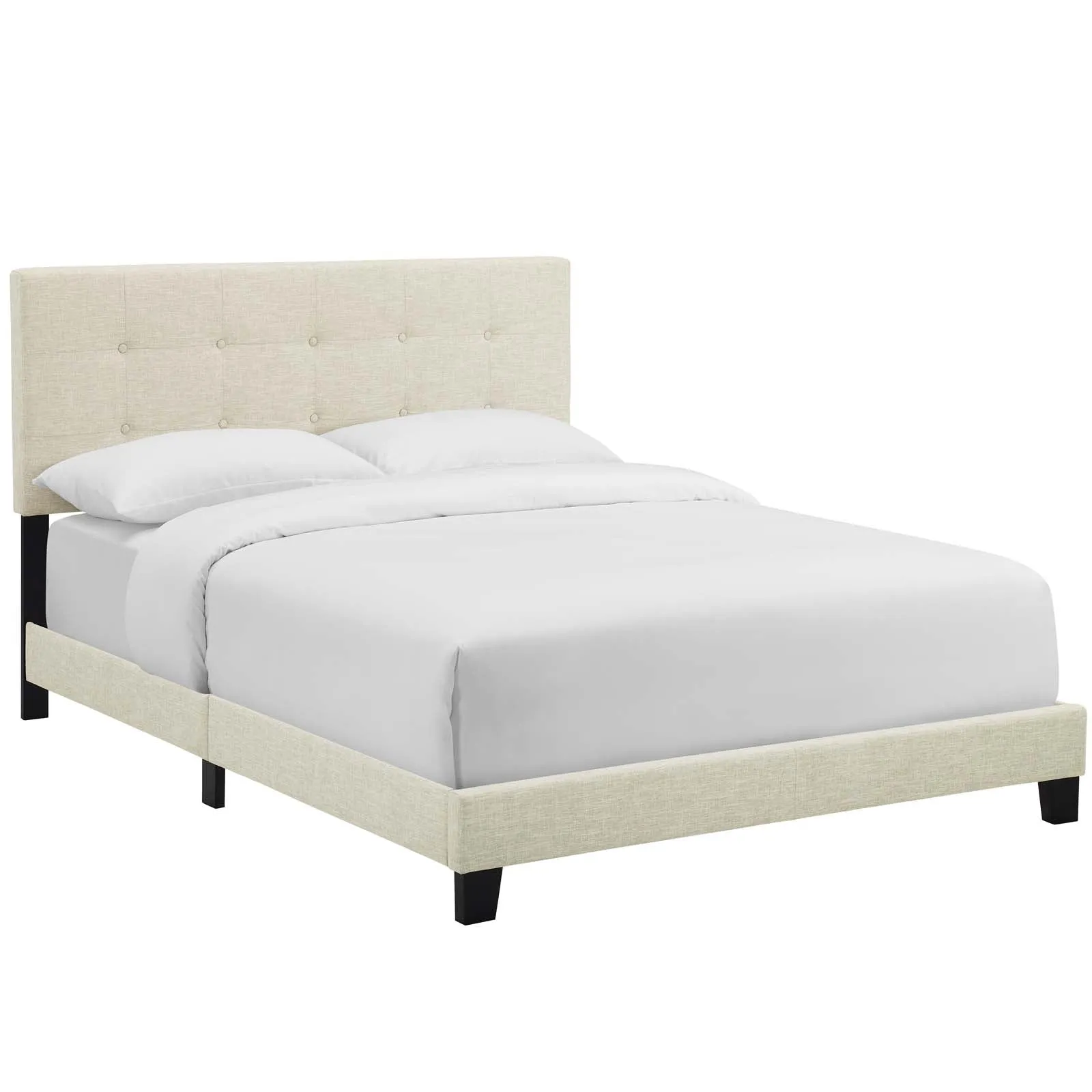 Amira Upholstered Fabric Bed