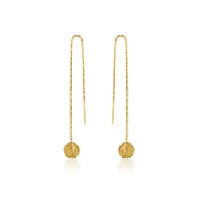 Ania Haie Deus Threader Earrings - Gold