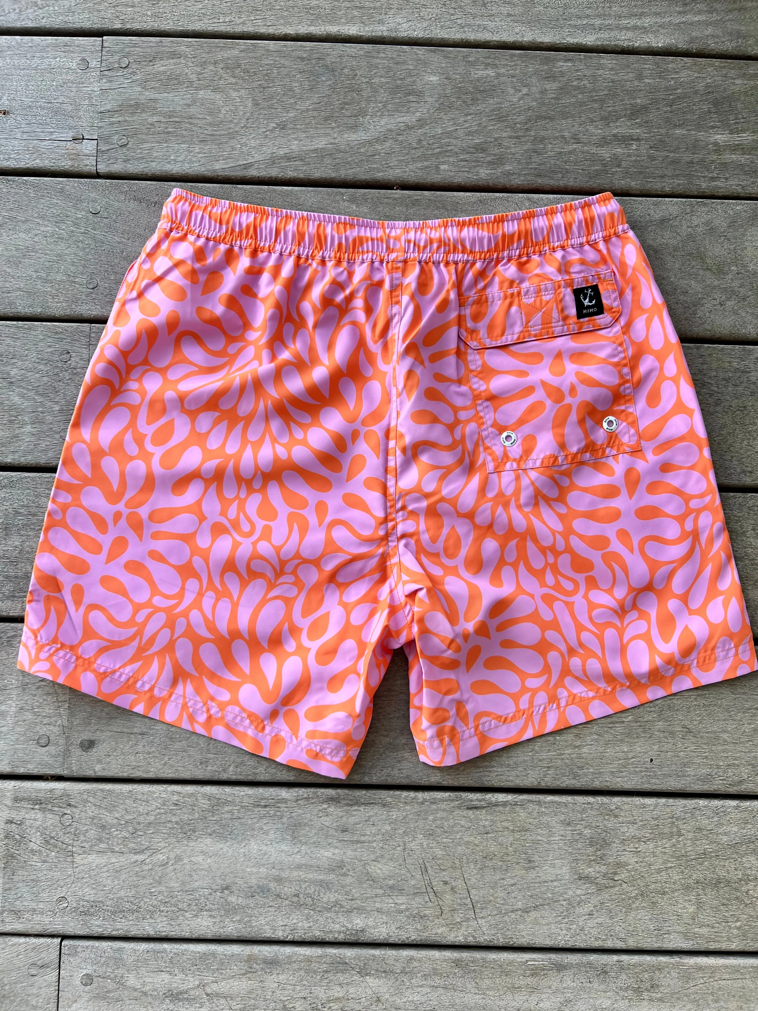 Barbuda Trunk - Dominica Orange Water Print