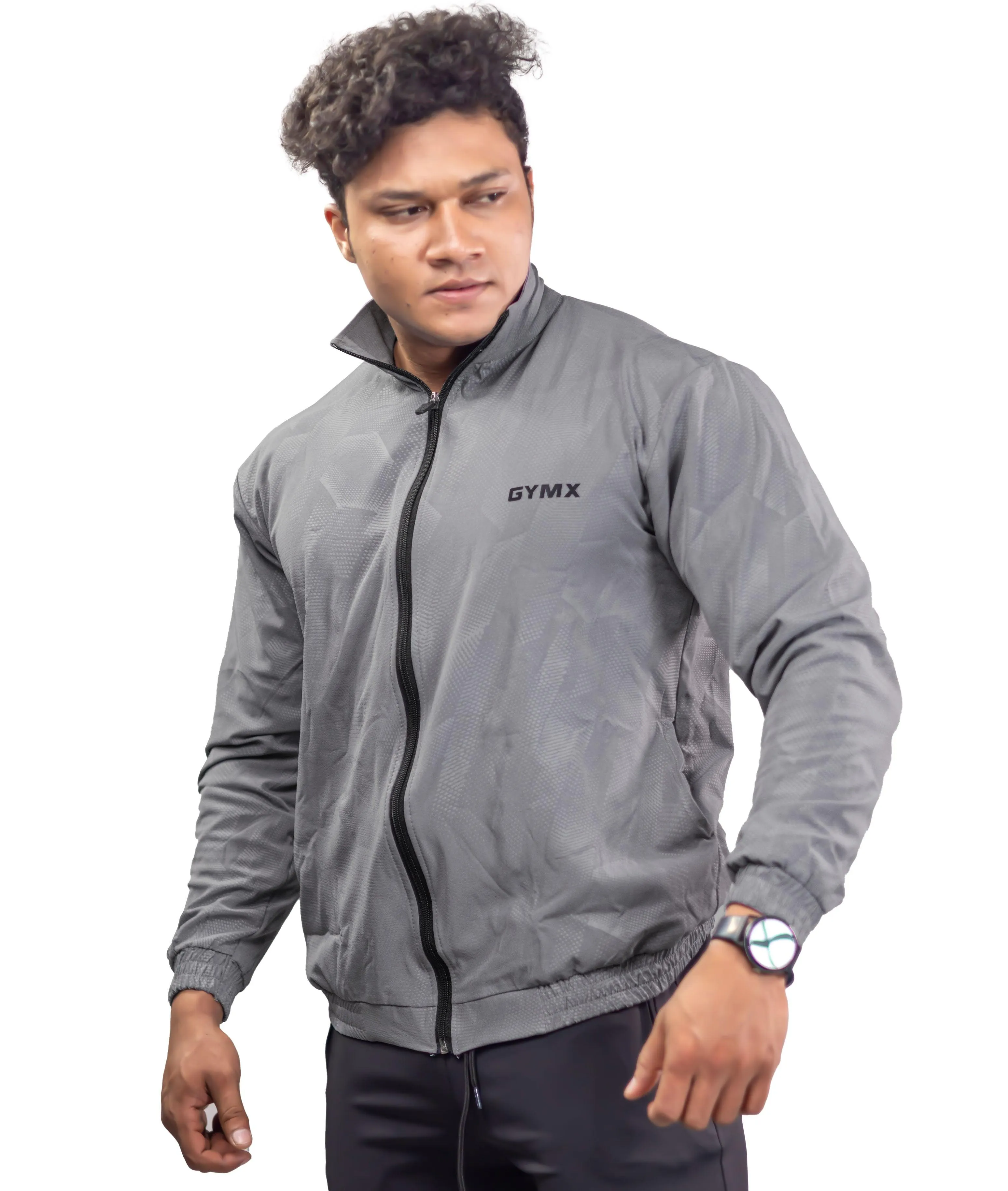 Berlin Camo Windcheater: Grey