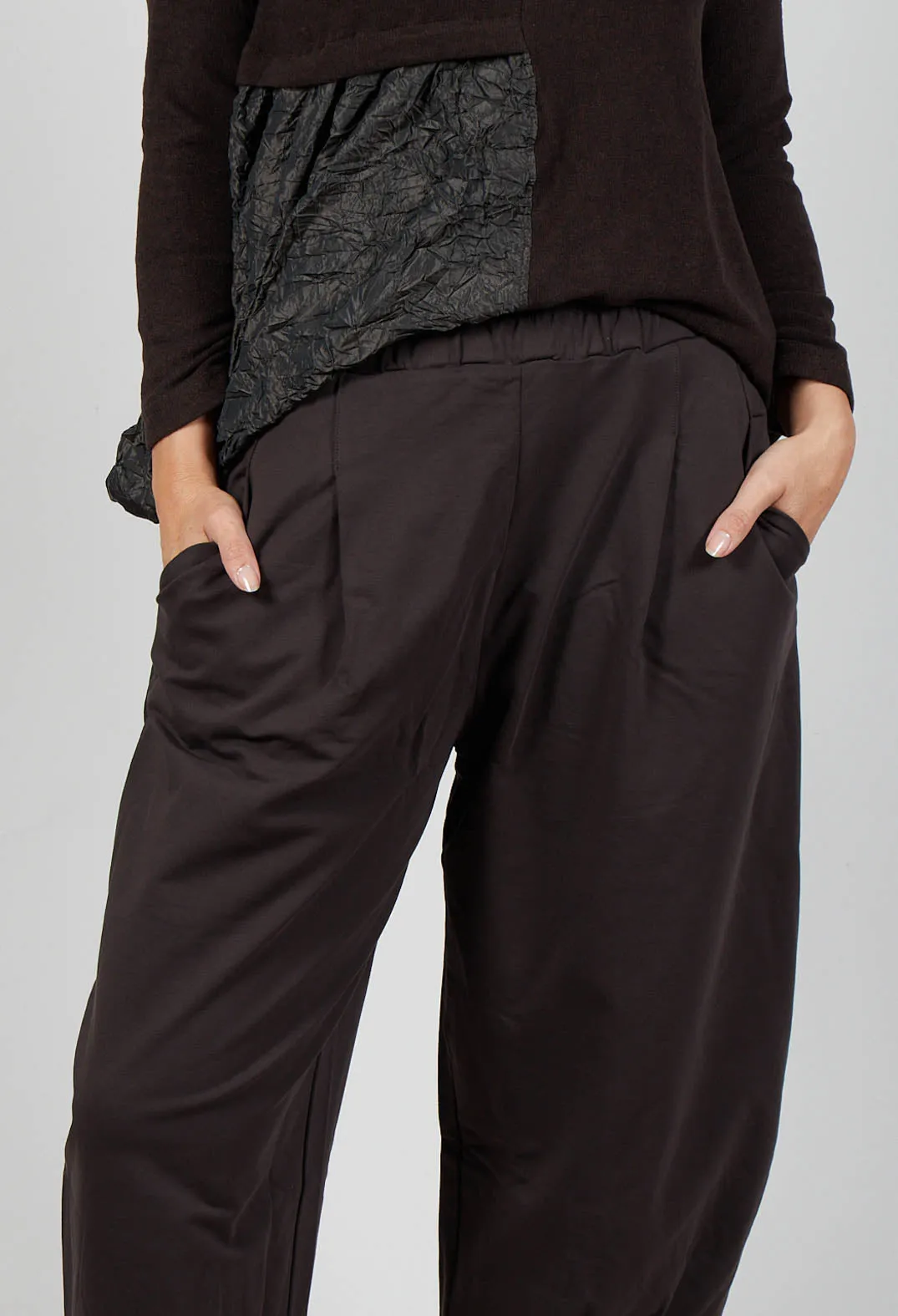 Bianco F Trousers in Moro