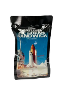 Freeze Dried Ice Cream Sandwich Space Food