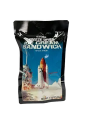 Freeze Dried Ice Cream Sandwich Space Food