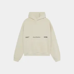 Grin Off Sand Oversized Hoodie