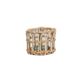 Juliska Provence Rattan Whitewash Tea Light