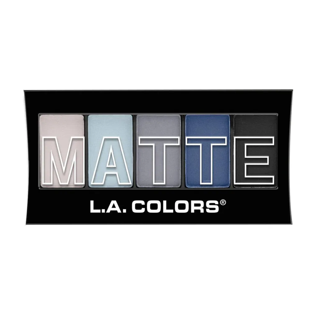 LACOLORS Color Matte Paleta de Sombras 5 Tonos