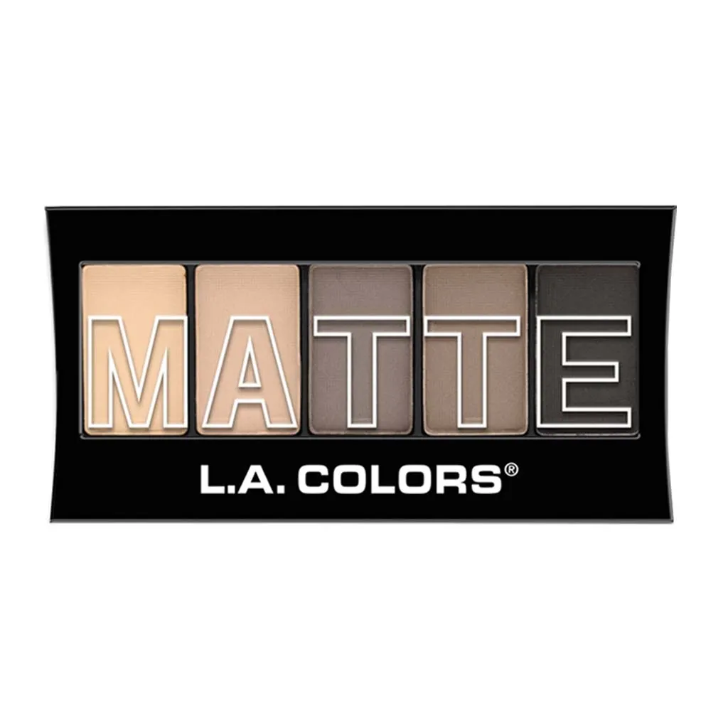 LACOLORS Color Matte Paleta de Sombras 5 Tonos