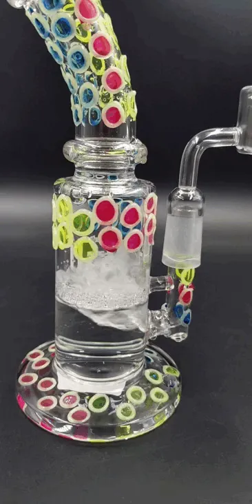 NEU Concentrate Rig Honeycomb UV Glow in the Dark 8″