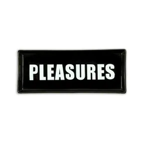 PLEASURES CERAMIC TRAY (BLACK)