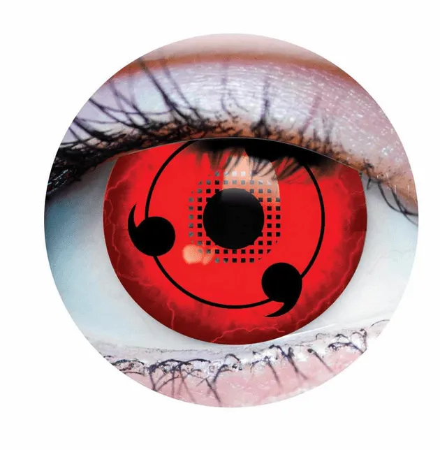 PRIMAL Sharingan - Red Cosplay Contact Lenses