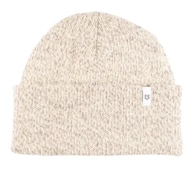 Ragg Wool Beanie - Oatmeal Melange