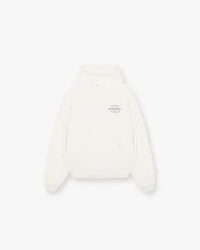 Represent Owners Club Stamp Hoodie - Flat White