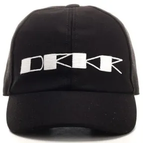 Rick Owens Drkshdw Baseball hat black