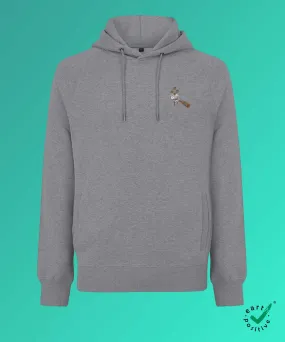 Siebträger Beans | Bestickter Bio Baumwoll Männer Hoodie