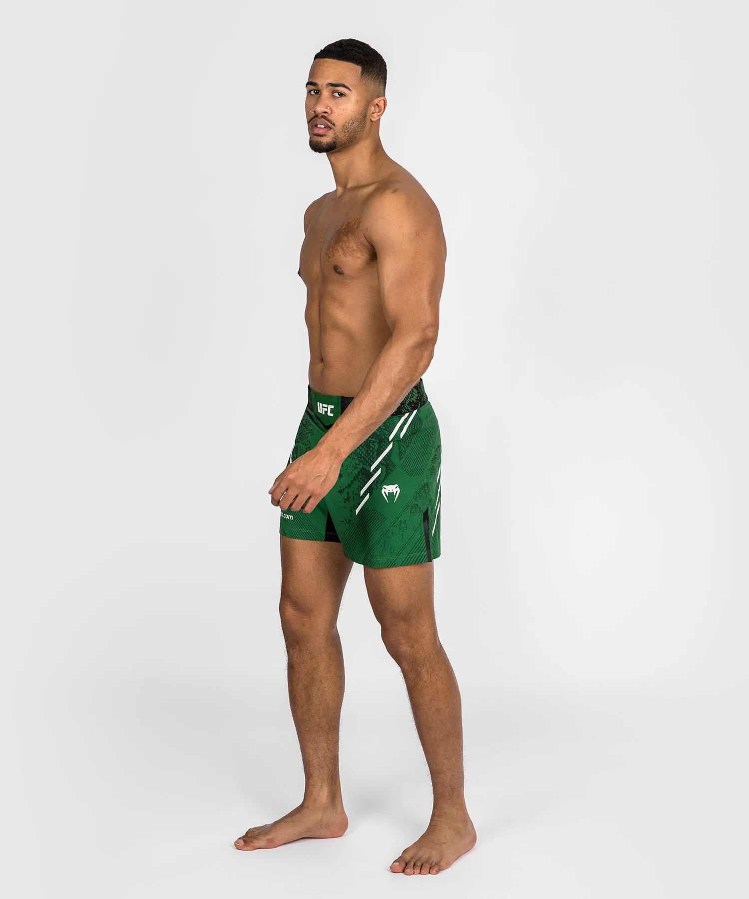 UFC Adrenaline by Venum Authentic Fight Night Men's Fight Short - Short Fit - Green