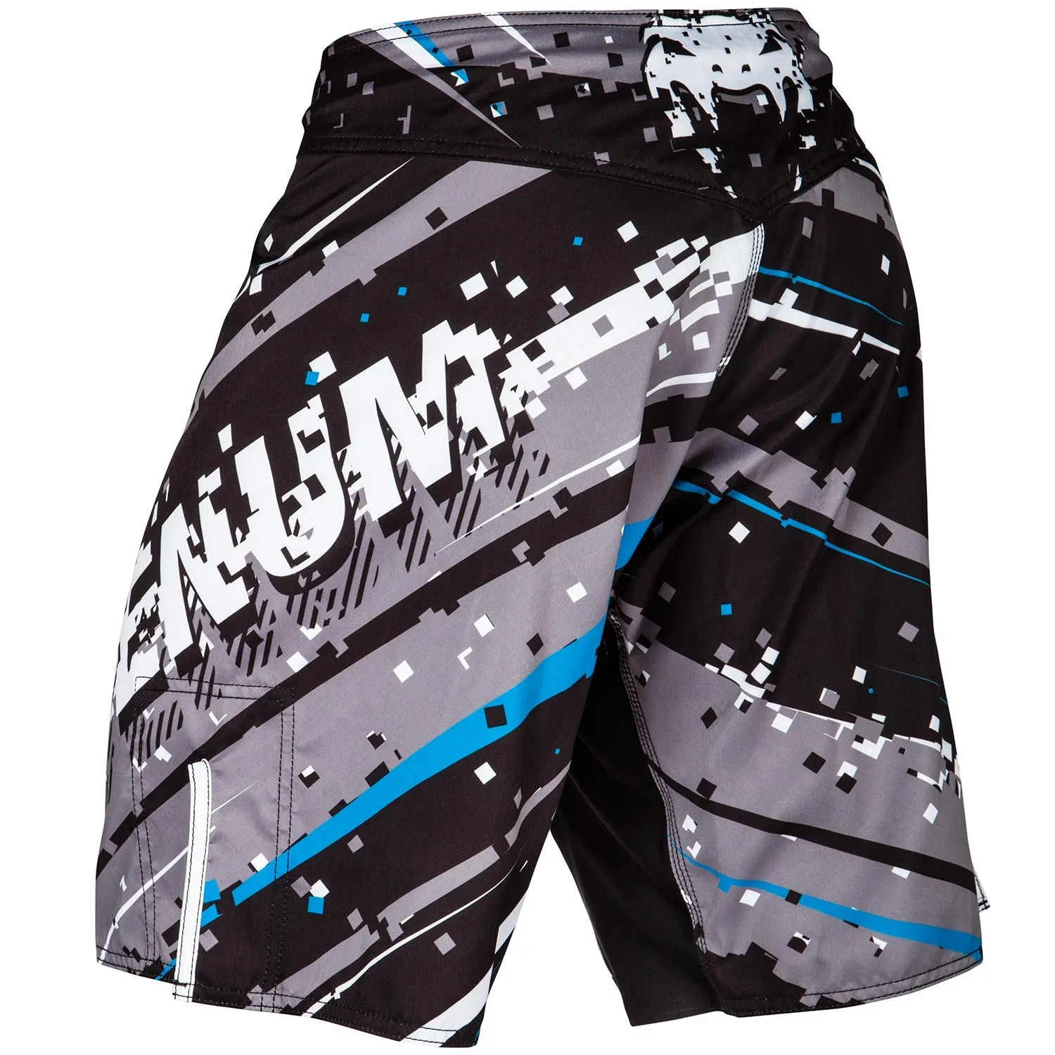 Venum Pixel Fightshorts - Black/Grey