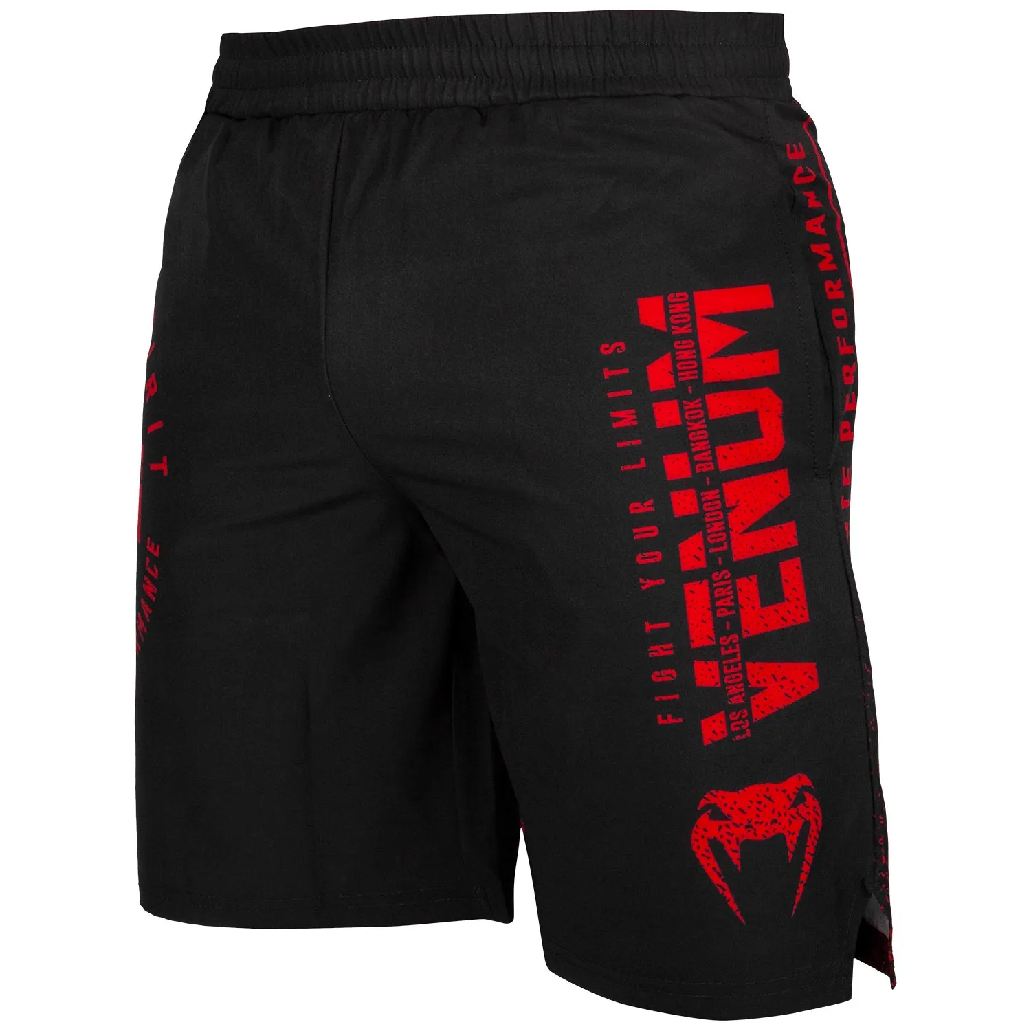 Venum Signature Training Shorts - Black/Red