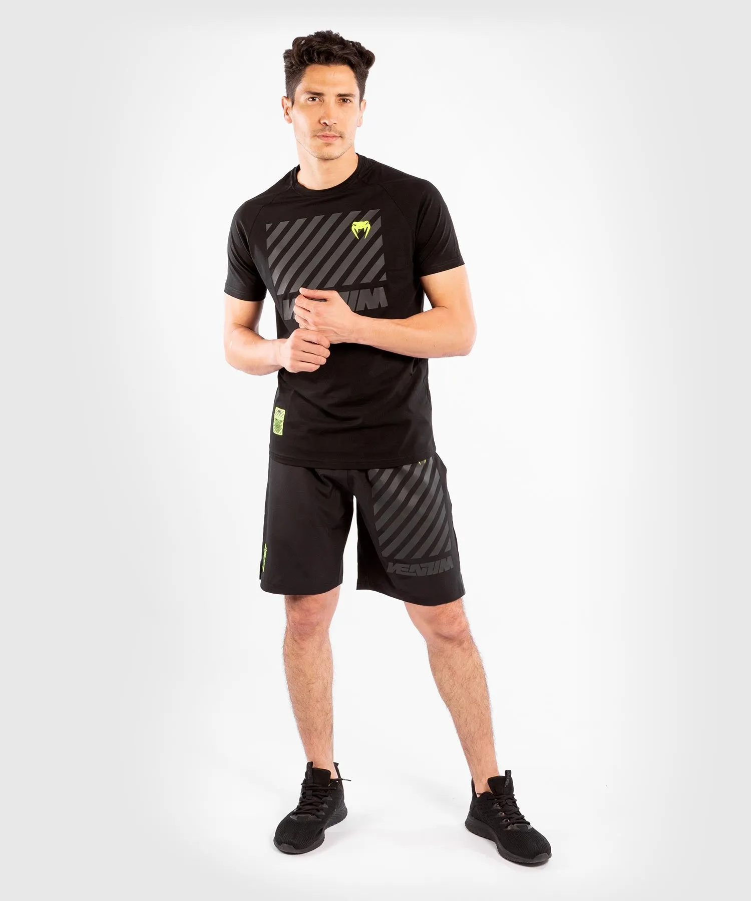 Venum Stripes Fitness Shorts - Black