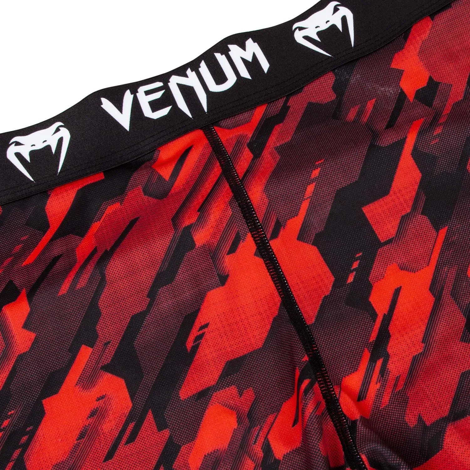 Venum Tecmo Compression Tights - Red/White